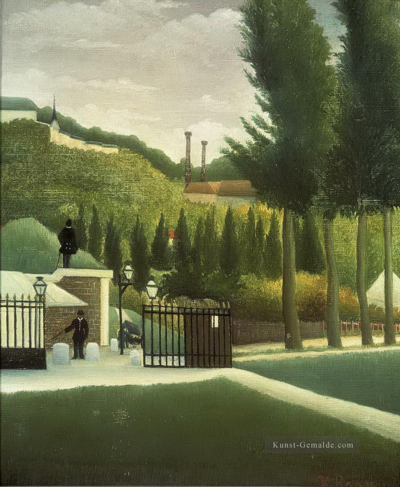 Das Mauthaus 1890 3 Henri Rousseau Post Impressionismus Naive Primitivismus Ölgemälde